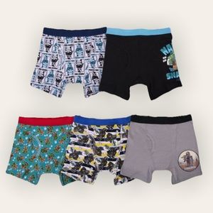 SOLDⓂ️NEW Star Wars LEGO Boys' 5pk Underwear Multicolor, Size 8 NWT